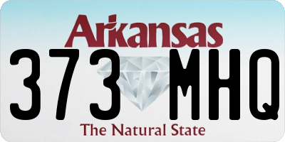AR license plate 373MHQ