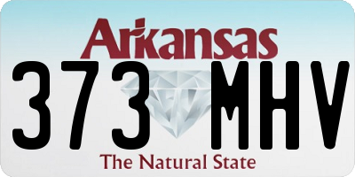 AR license plate 373MHV