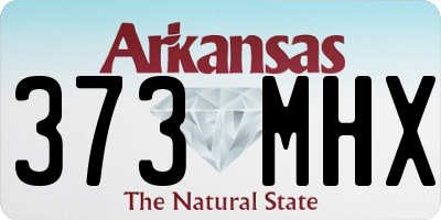 AR license plate 373MHX