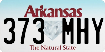 AR license plate 373MHY