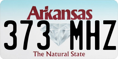 AR license plate 373MHZ
