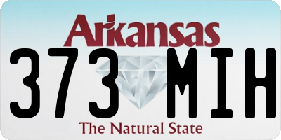 AR license plate 373MIH