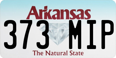 AR license plate 373MIP