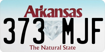 AR license plate 373MJF