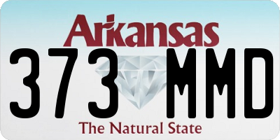 AR license plate 373MMD