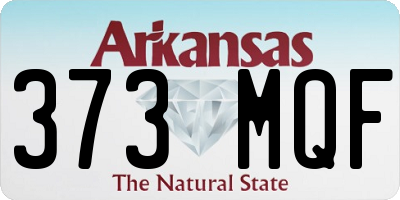 AR license plate 373MQF