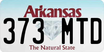 AR license plate 373MTD