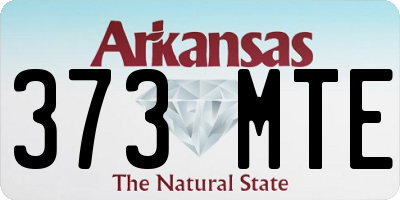 AR license plate 373MTE