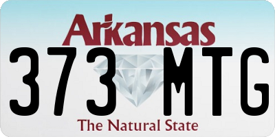AR license plate 373MTG