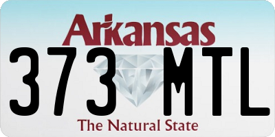 AR license plate 373MTL