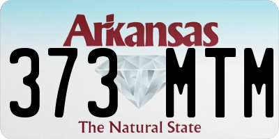 AR license plate 373MTM