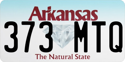 AR license plate 373MTQ