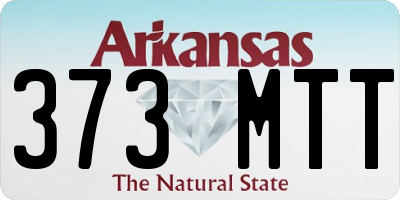 AR license plate 373MTT