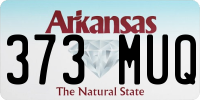 AR license plate 373MUQ