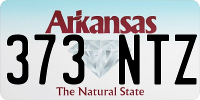 AR license plate 373NTZ
