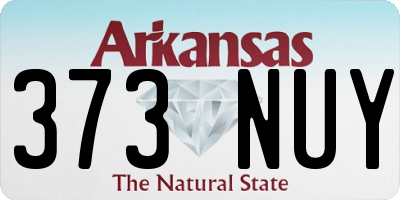 AR license plate 373NUY