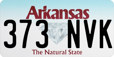 AR license plate 373NVK