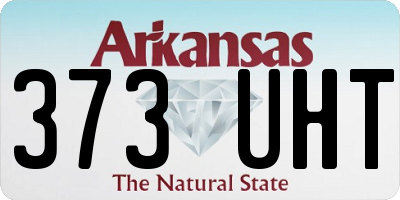 AR license plate 373UHT