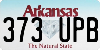 AR license plate 373UPB