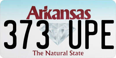 AR license plate 373UPE
