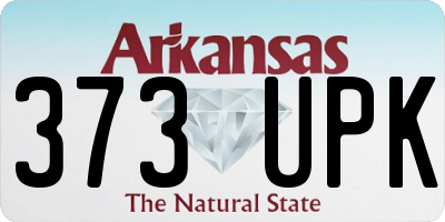 AR license plate 373UPK