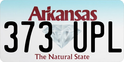 AR license plate 373UPL