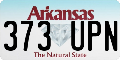 AR license plate 373UPN