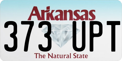 AR license plate 373UPT