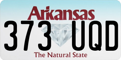 AR license plate 373UQD