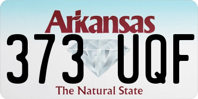 AR license plate 373UQF