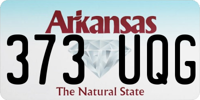 AR license plate 373UQG