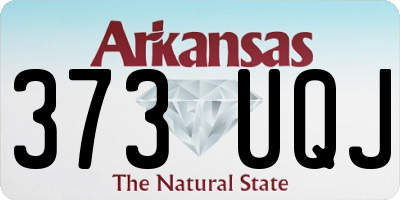 AR license plate 373UQJ