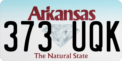 AR license plate 373UQK