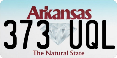 AR license plate 373UQL