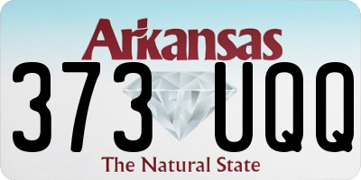 AR license plate 373UQQ