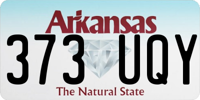 AR license plate 373UQY