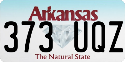 AR license plate 373UQZ