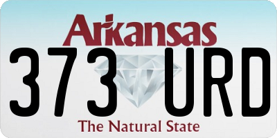 AR license plate 373URD