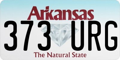 AR license plate 373URG