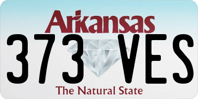 AR license plate 373VES