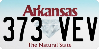 AR license plate 373VEV