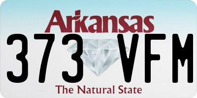 AR license plate 373VFM