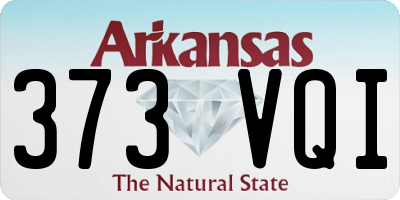 AR license plate 373VQI