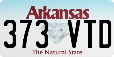 AR license plate 373VTD
