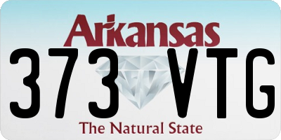 AR license plate 373VTG
