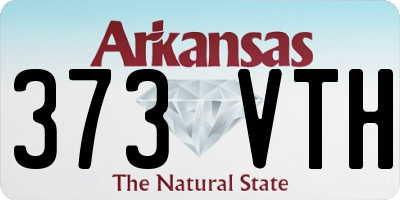 AR license plate 373VTH