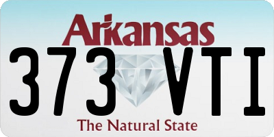 AR license plate 373VTI