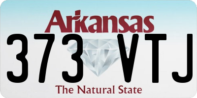 AR license plate 373VTJ