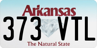 AR license plate 373VTL