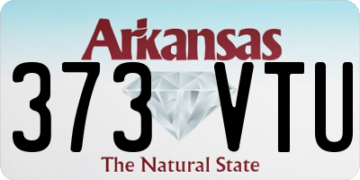 AR license plate 373VTU